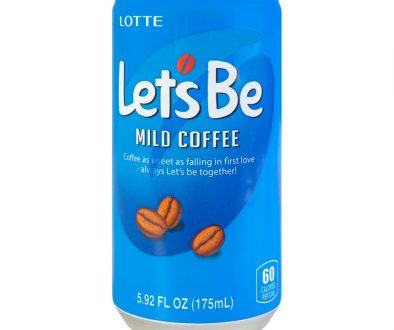Lotte coffee drink can