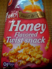 Honey-Flavored Twist Snack from NongShim