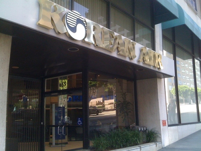 Office of Korean Air in downtown Los Angeles