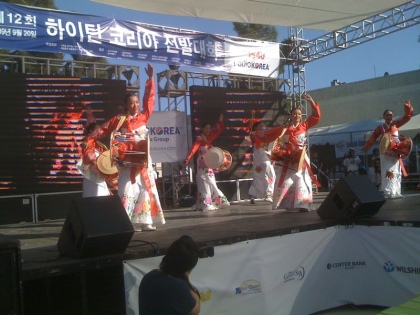 Korean Traditional Dance with Drums